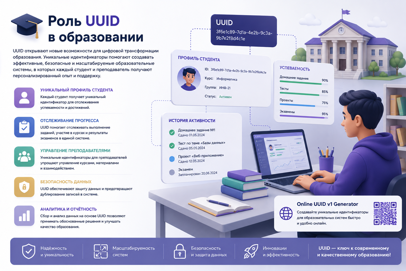 Уникальные идентификаторы UUID: 7 причин, почему они обеспечивают успех в программной разработке и управлении данными